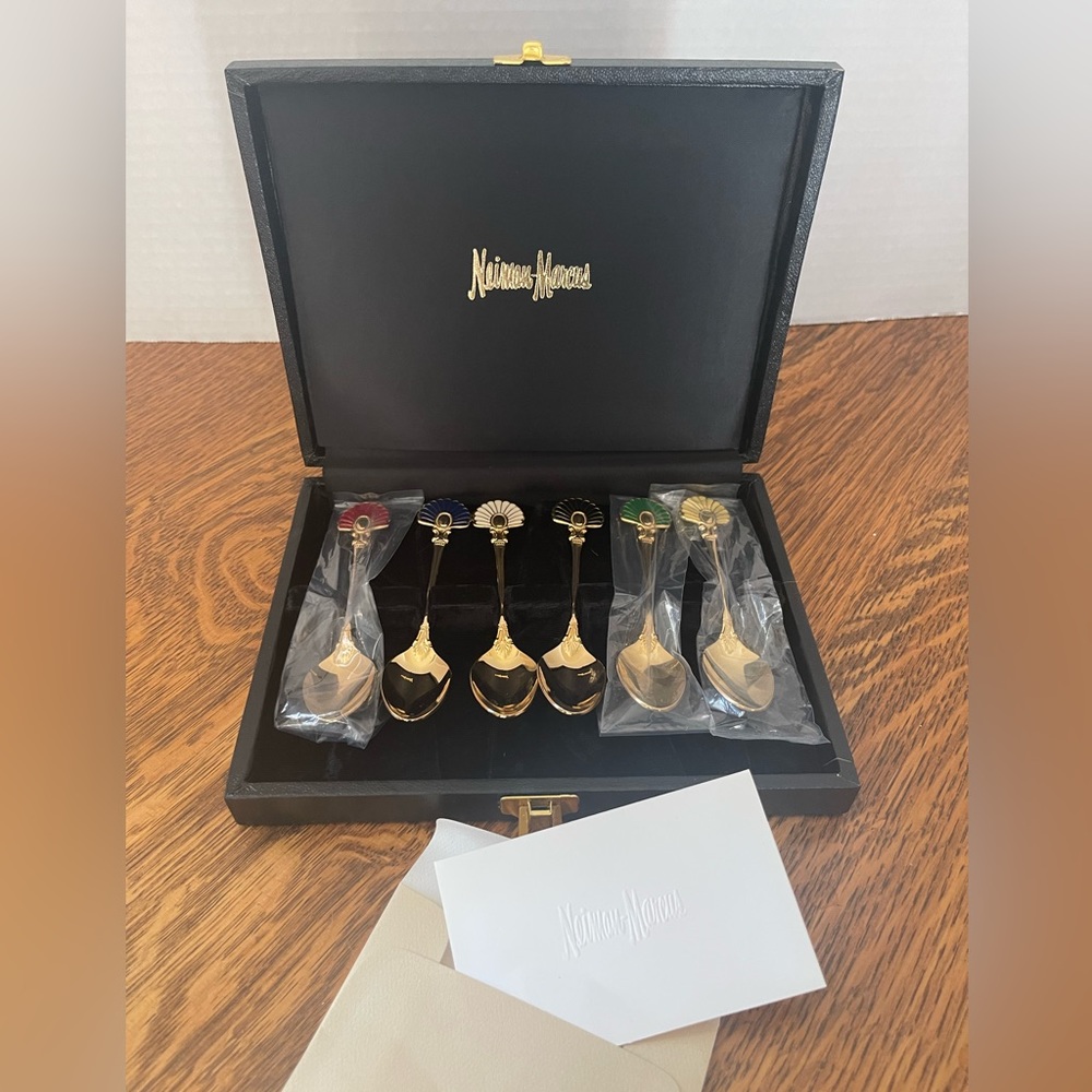 BNIB elegant teaspoons from Neiman Marcus